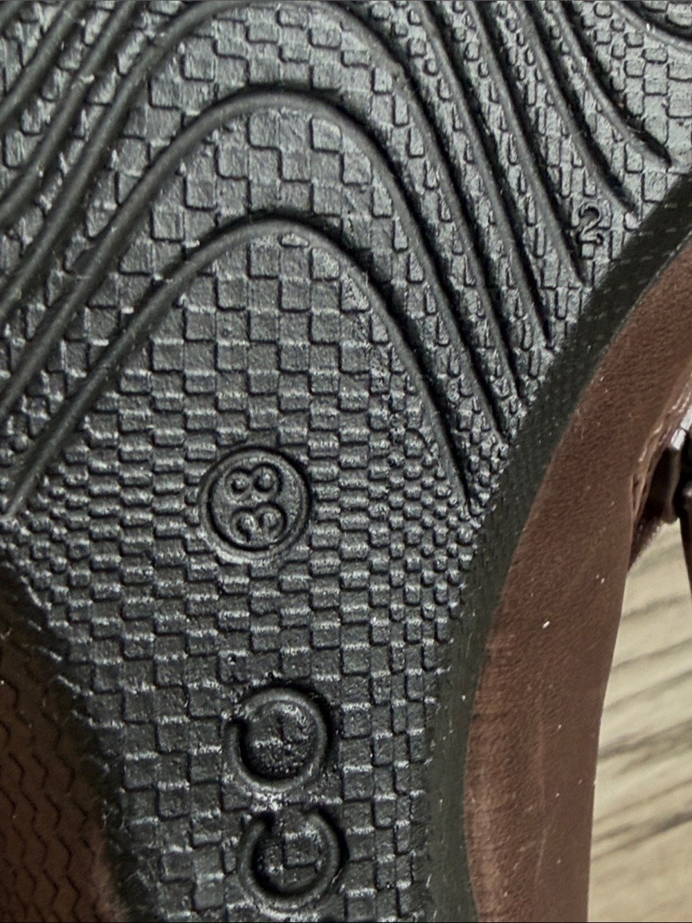 ECCO  Brown Leather Slip-On Shoes - Picture 11 of 14